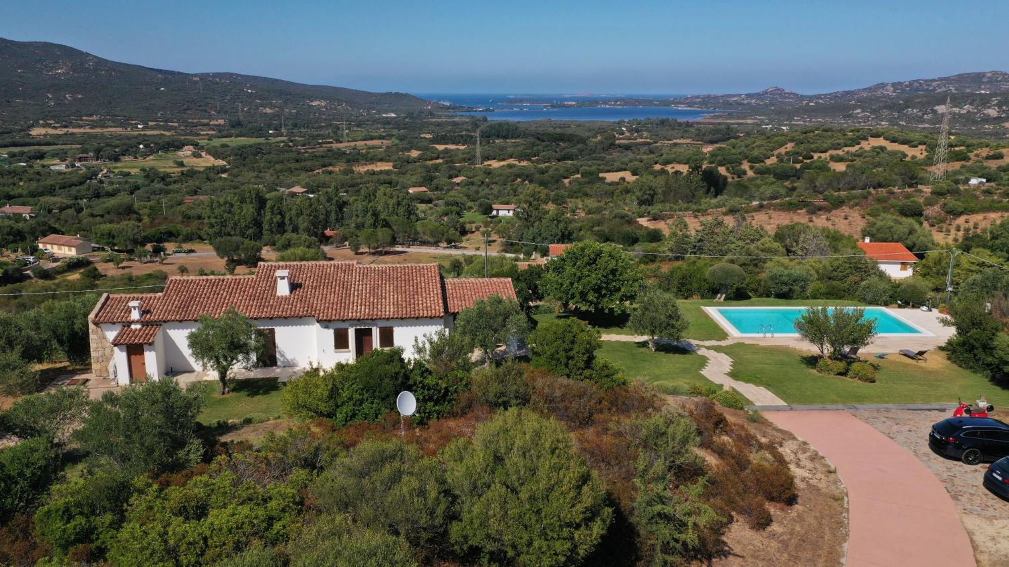 Villa Alba Esclusiva Villa Con Piscina A Sfioro E Vista Mozzafiato Sul Mare Cugnana Zewnętrze zdjęcie
