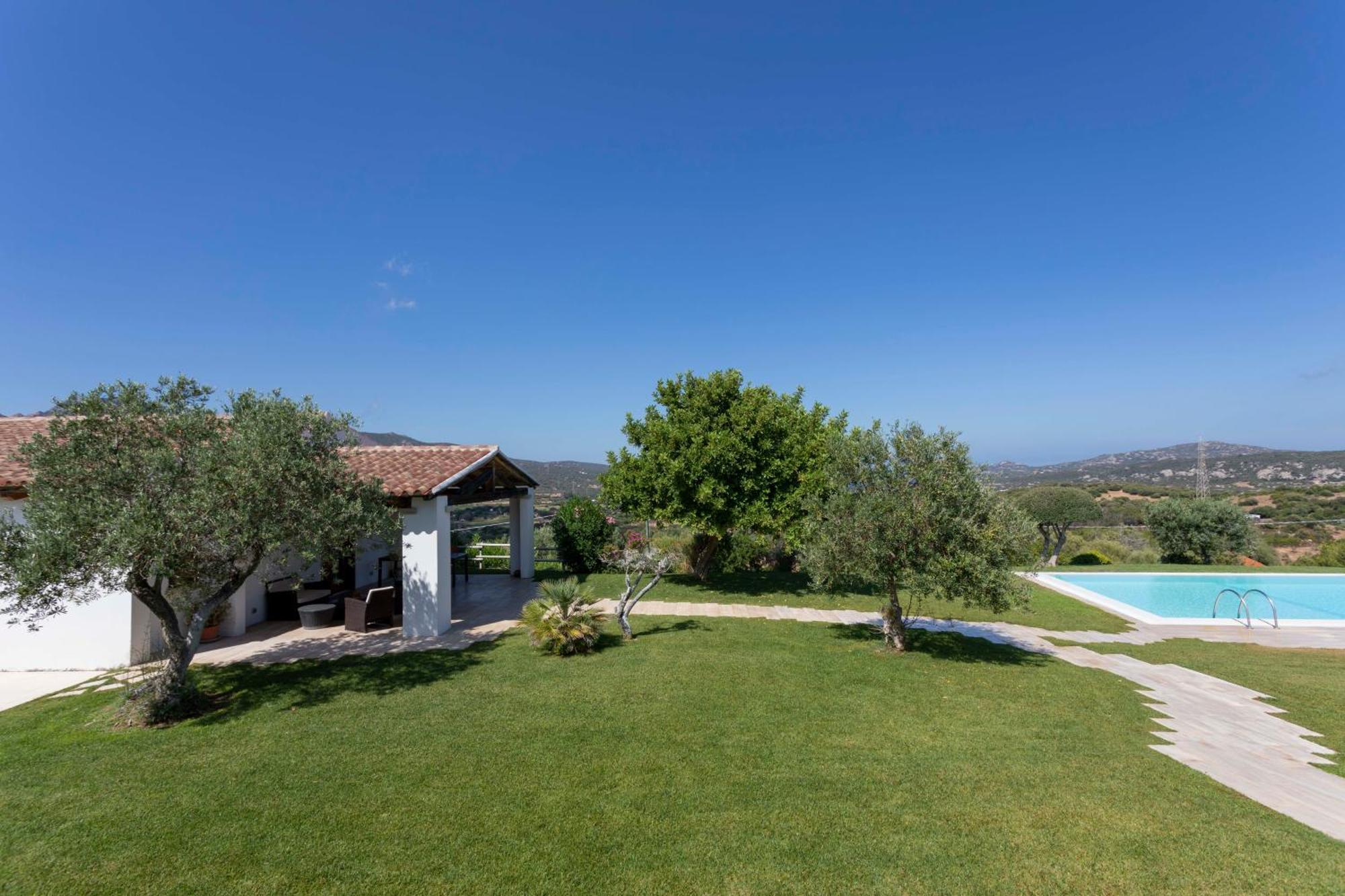 Villa Alba Esclusiva Villa Con Piscina A Sfioro E Vista Mozzafiato Sul Mare Cugnana Zewnętrze zdjęcie