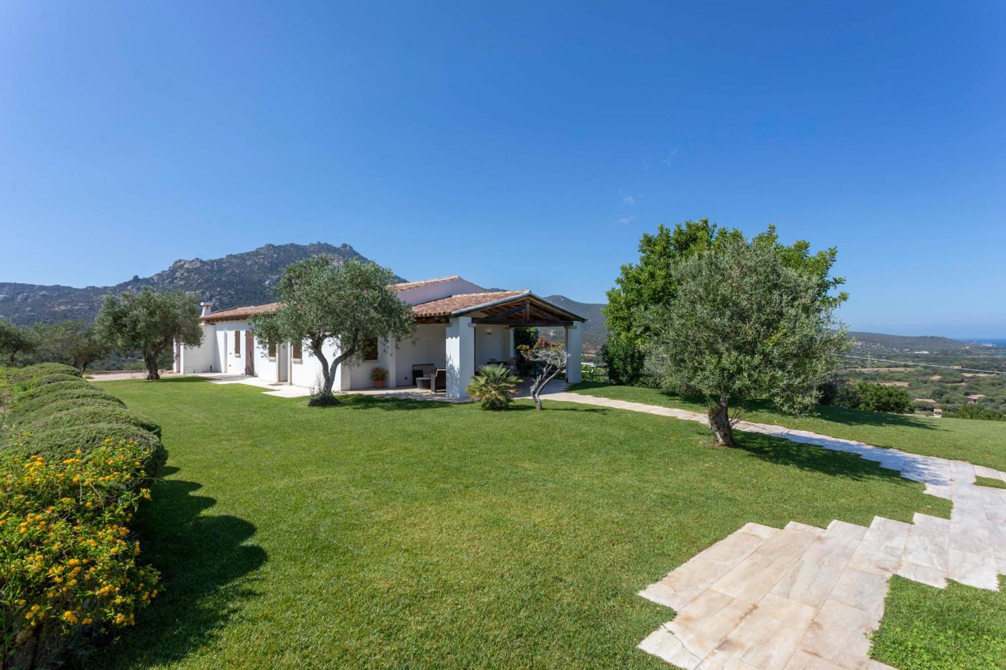 Villa Alba Esclusiva Villa Con Piscina A Sfioro E Vista Mozzafiato Sul Mare Cugnana Zewnętrze zdjęcie