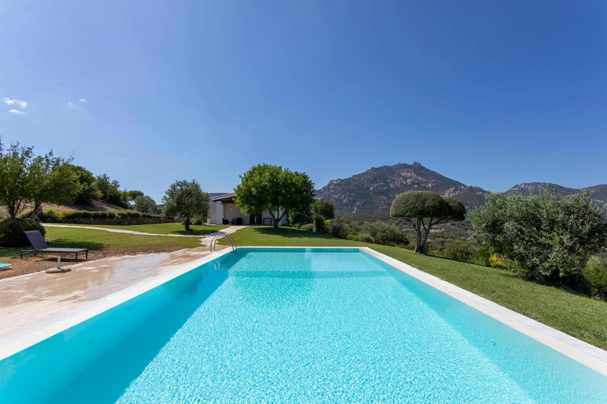 Villa Alba Esclusiva Villa Con Piscina A Sfioro E Vista Mozzafiato Sul Mare Cugnana Zewnętrze zdjęcie