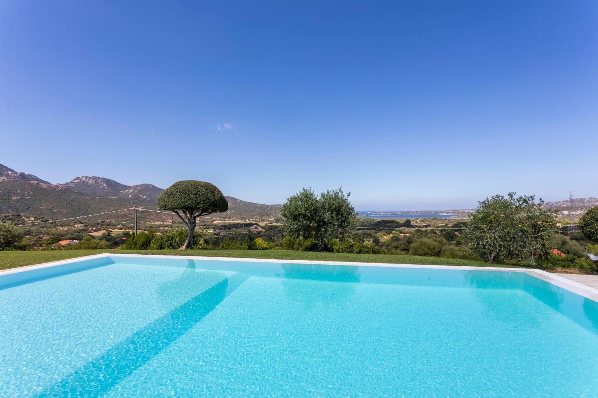 Villa Alba Esclusiva Villa Con Piscina A Sfioro E Vista Mozzafiato Sul Mare Cugnana Zewnętrze zdjęcie