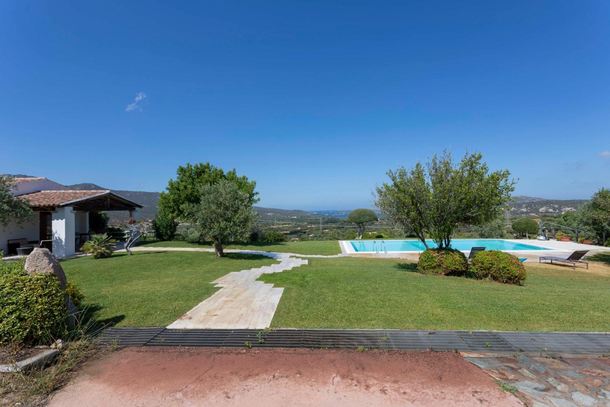 Villa Alba Esclusiva Villa Con Piscina A Sfioro E Vista Mozzafiato Sul Mare Cugnana Zewnętrze zdjęcie