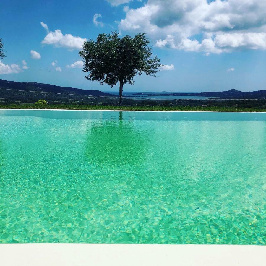 Villa Alba Esclusiva Villa Con Piscina A Sfioro E Vista Mozzafiato Sul Mare Cugnana Zewnętrze zdjęcie